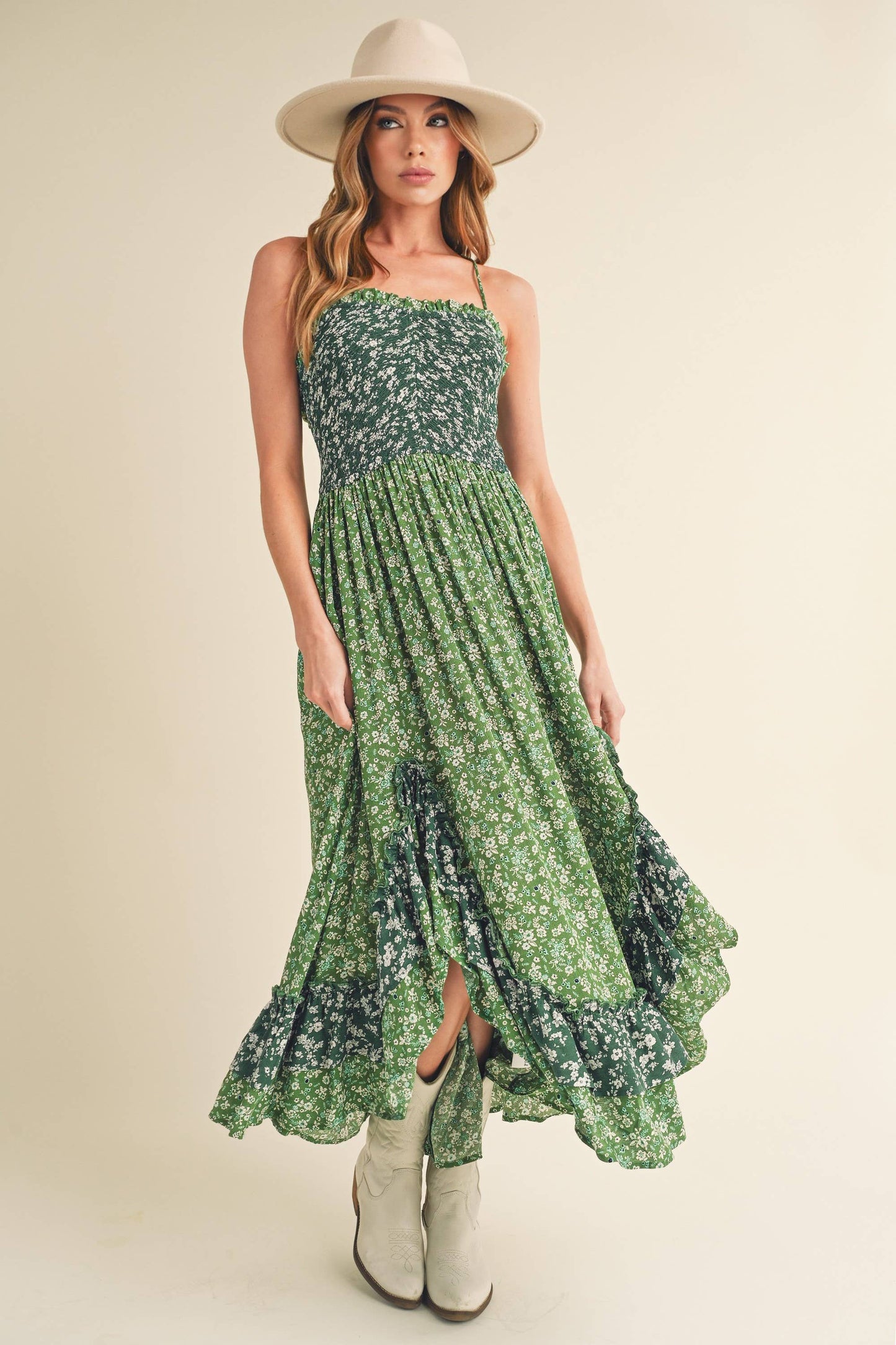 Deeane Ruffle Dress