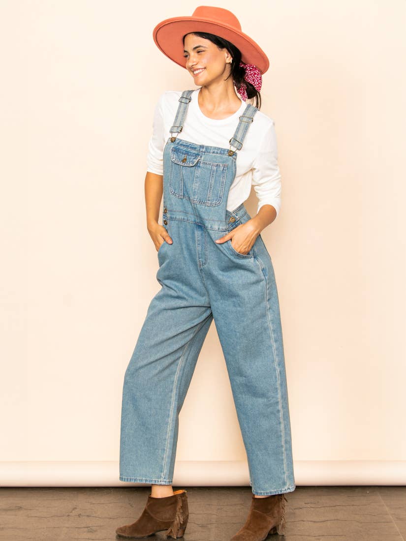 Darla’s Denim Overalls
