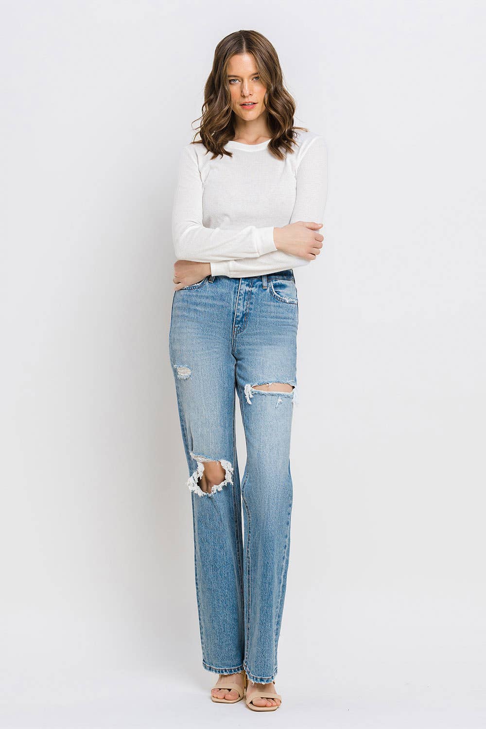 Leona High Rise Denim