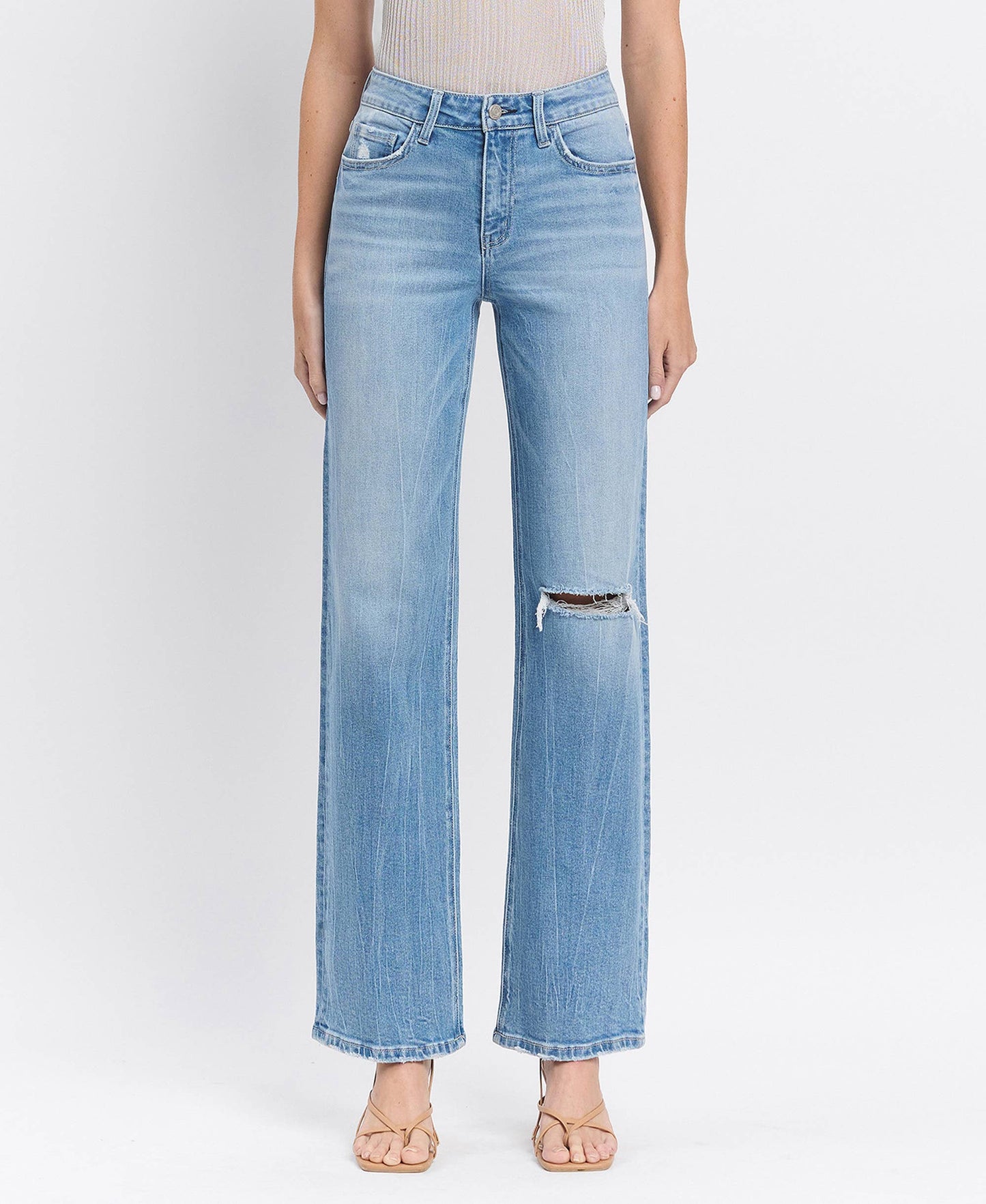 Aileeah Slim Wide Denim
