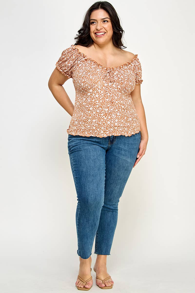 Winnie Floral Top