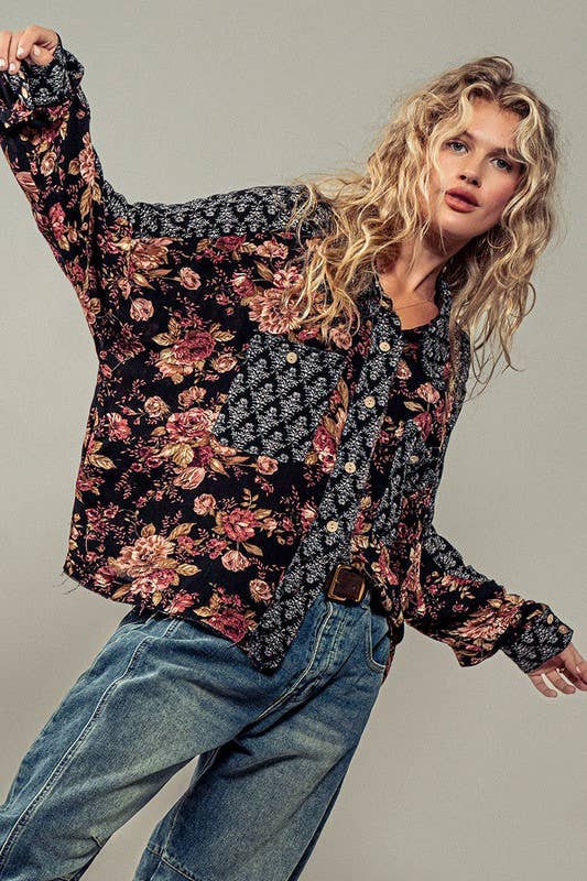Flora’s Floral Top
