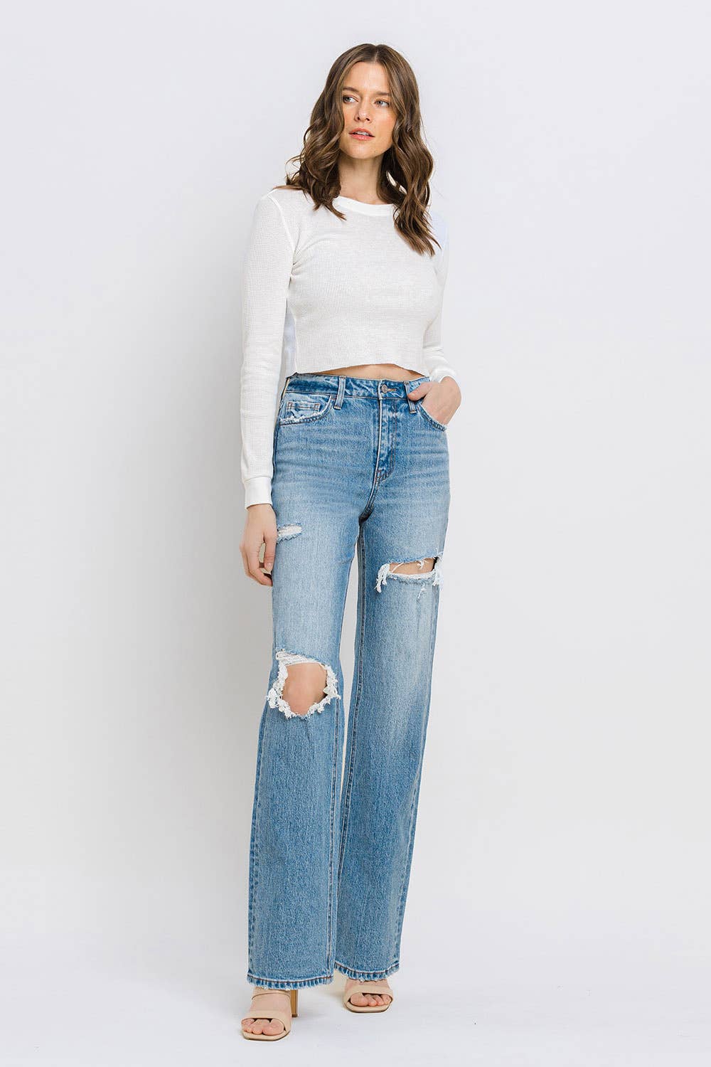 Leona High Rise Denim