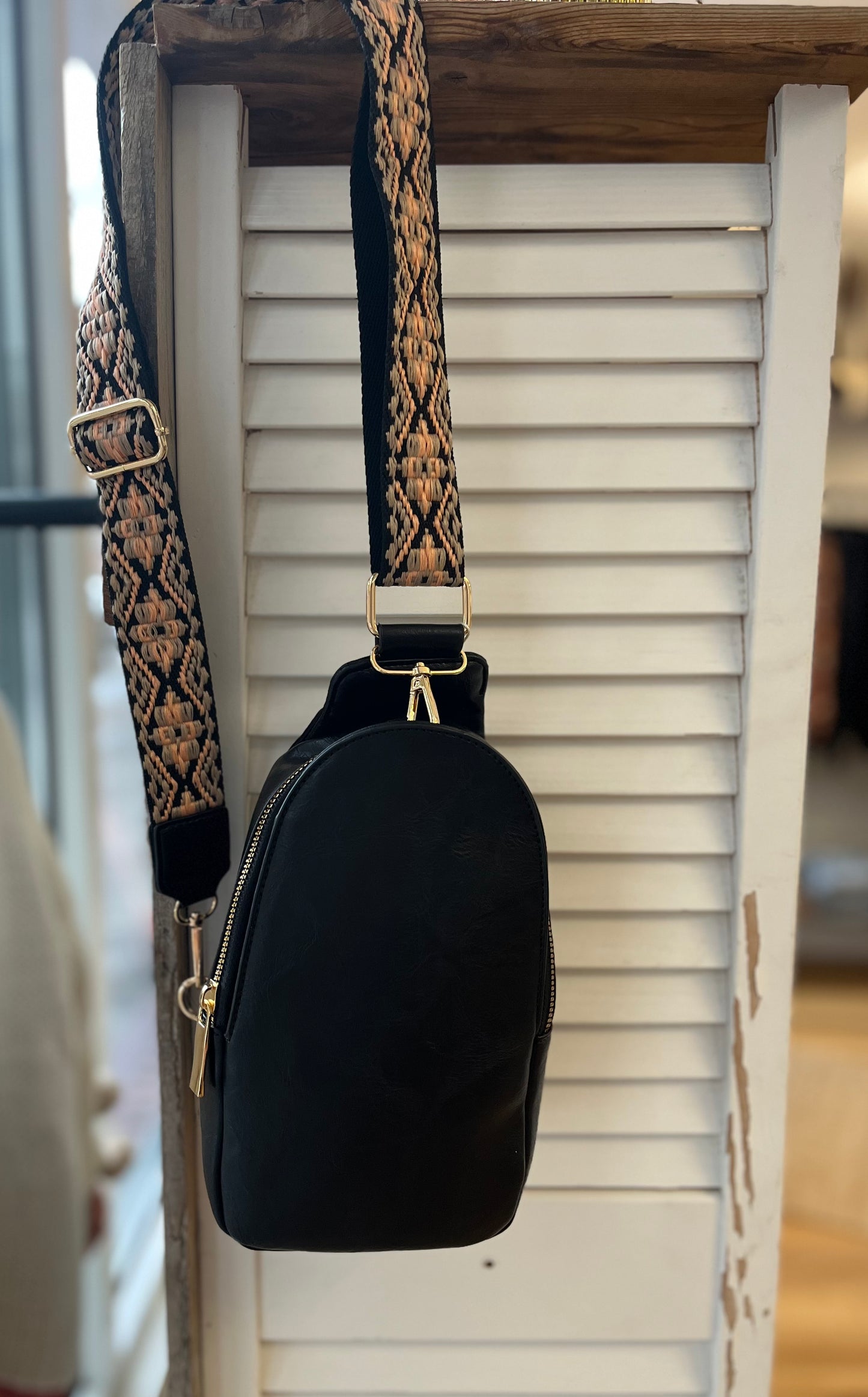 Black Crossbody