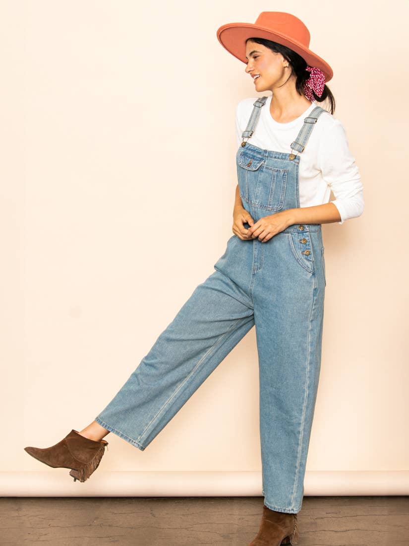 Darla’s Denim Overalls