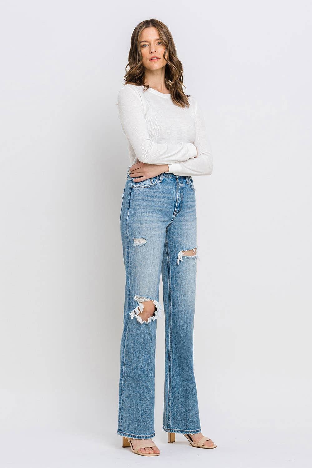 Leona High Rise Denim