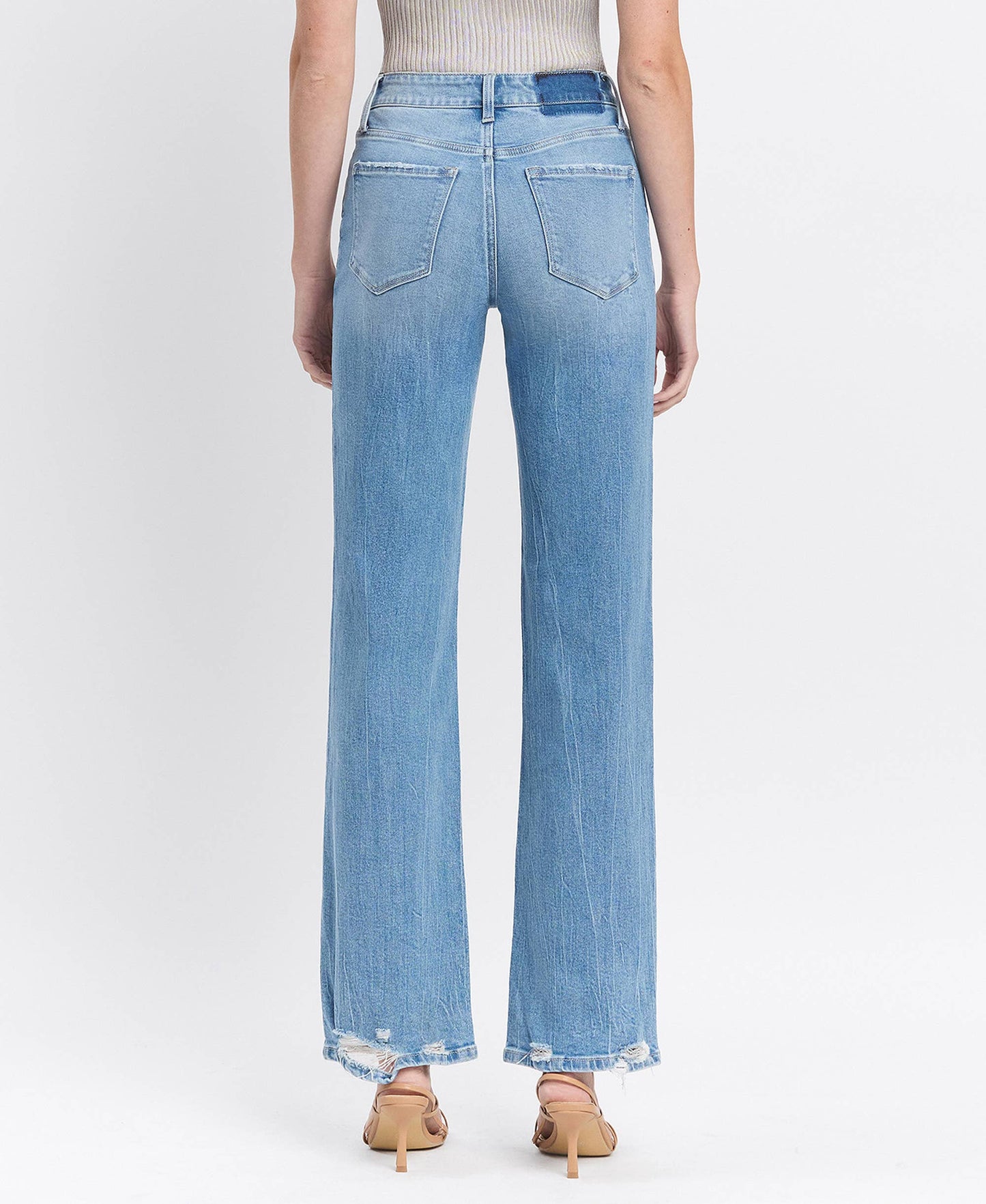 Aileeah Slim Wide Denim