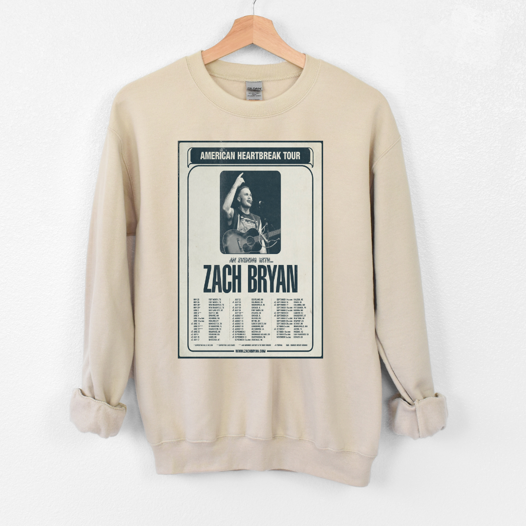 Zach Bryan Crewneck