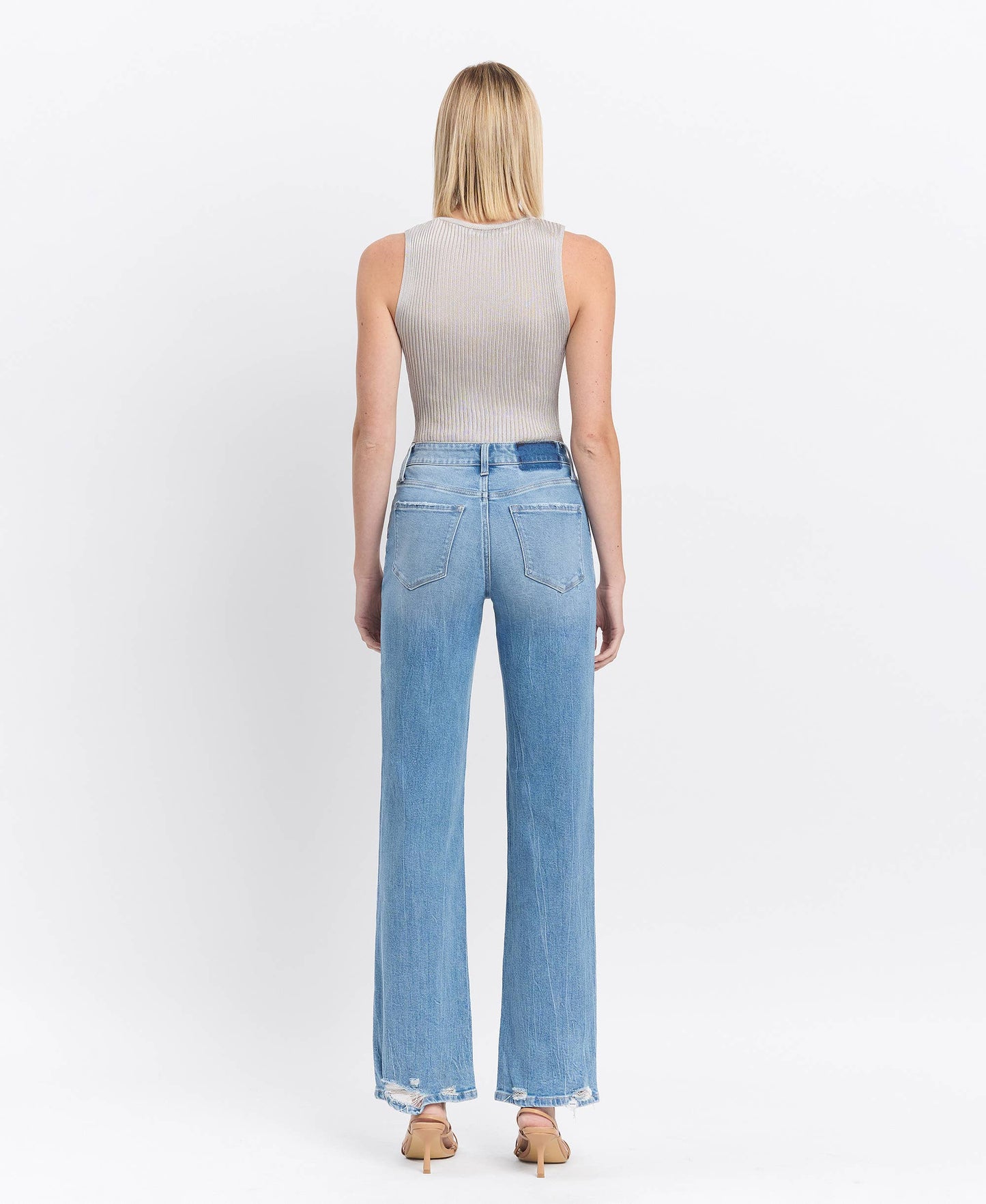 Aileeah Slim Wide Denim