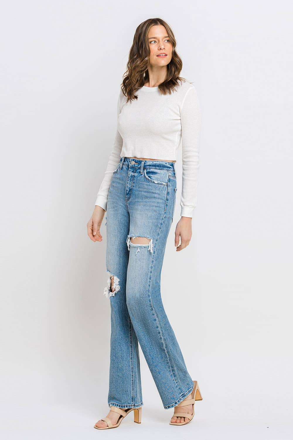 Leona High Rise Denim