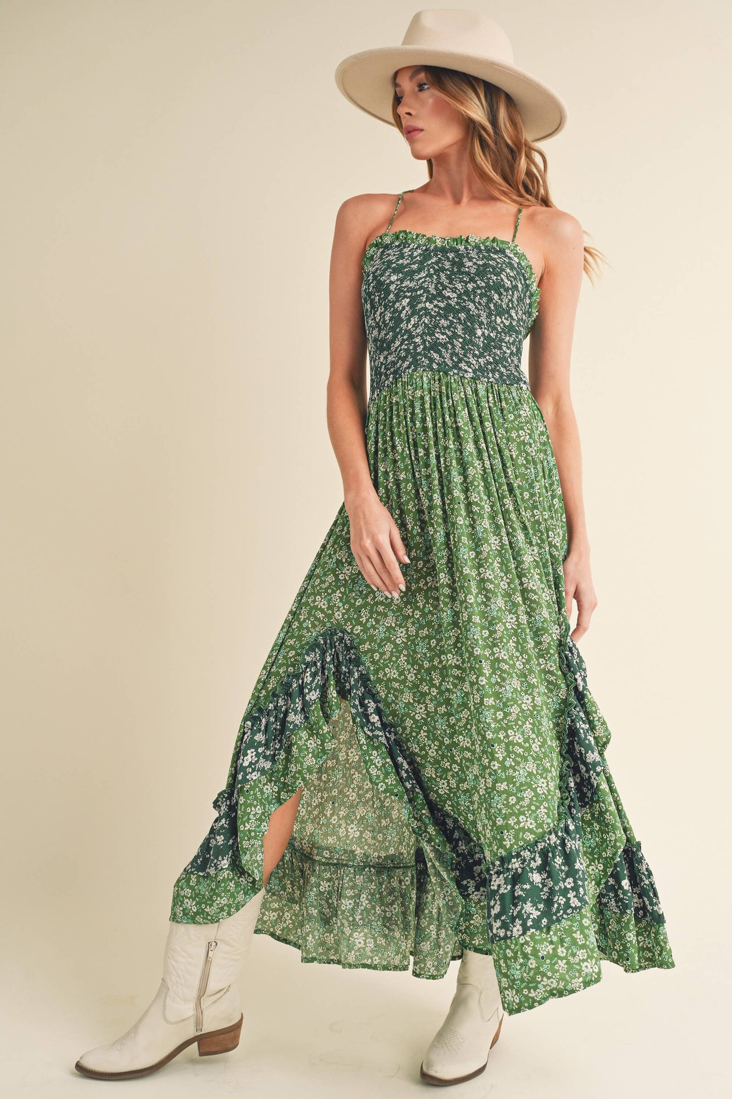 Deeane Ruffle Dress