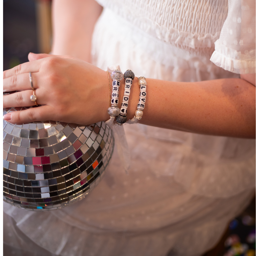 Bridal Ribbon Bracelets