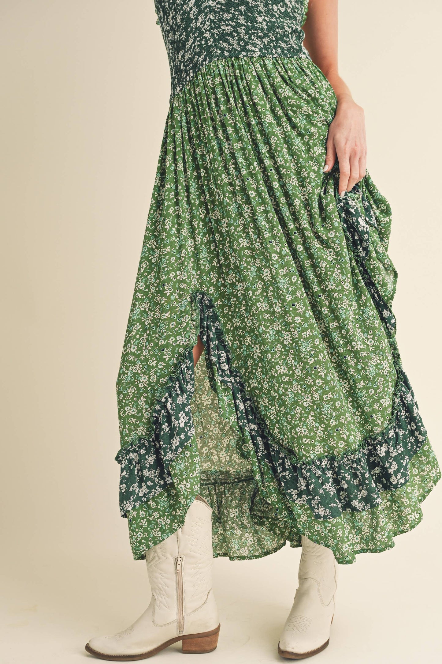 Deeane Ruffle Dress