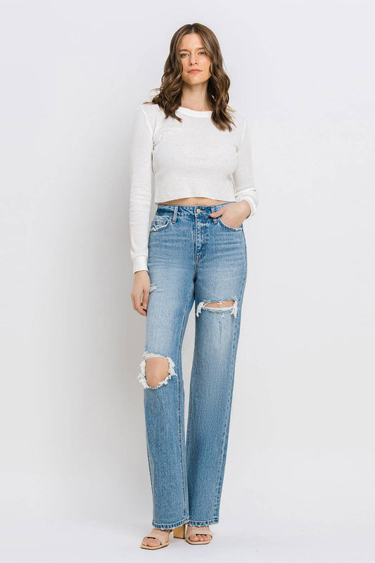 Leona High Rise Denim