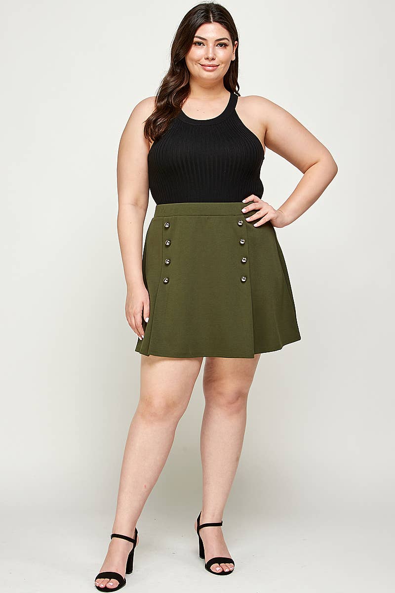 Ribbed Knit Halter Top