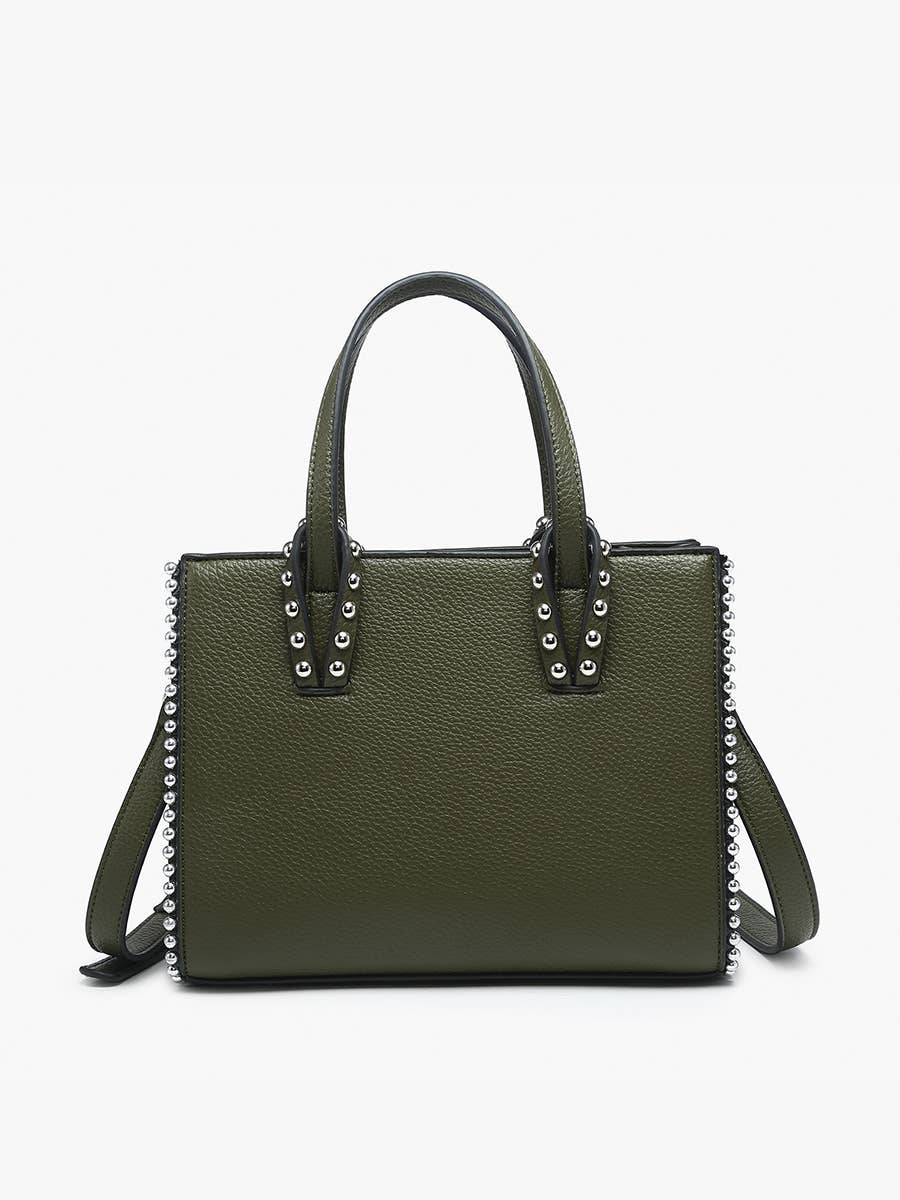Studded Tote w/ Long Strap