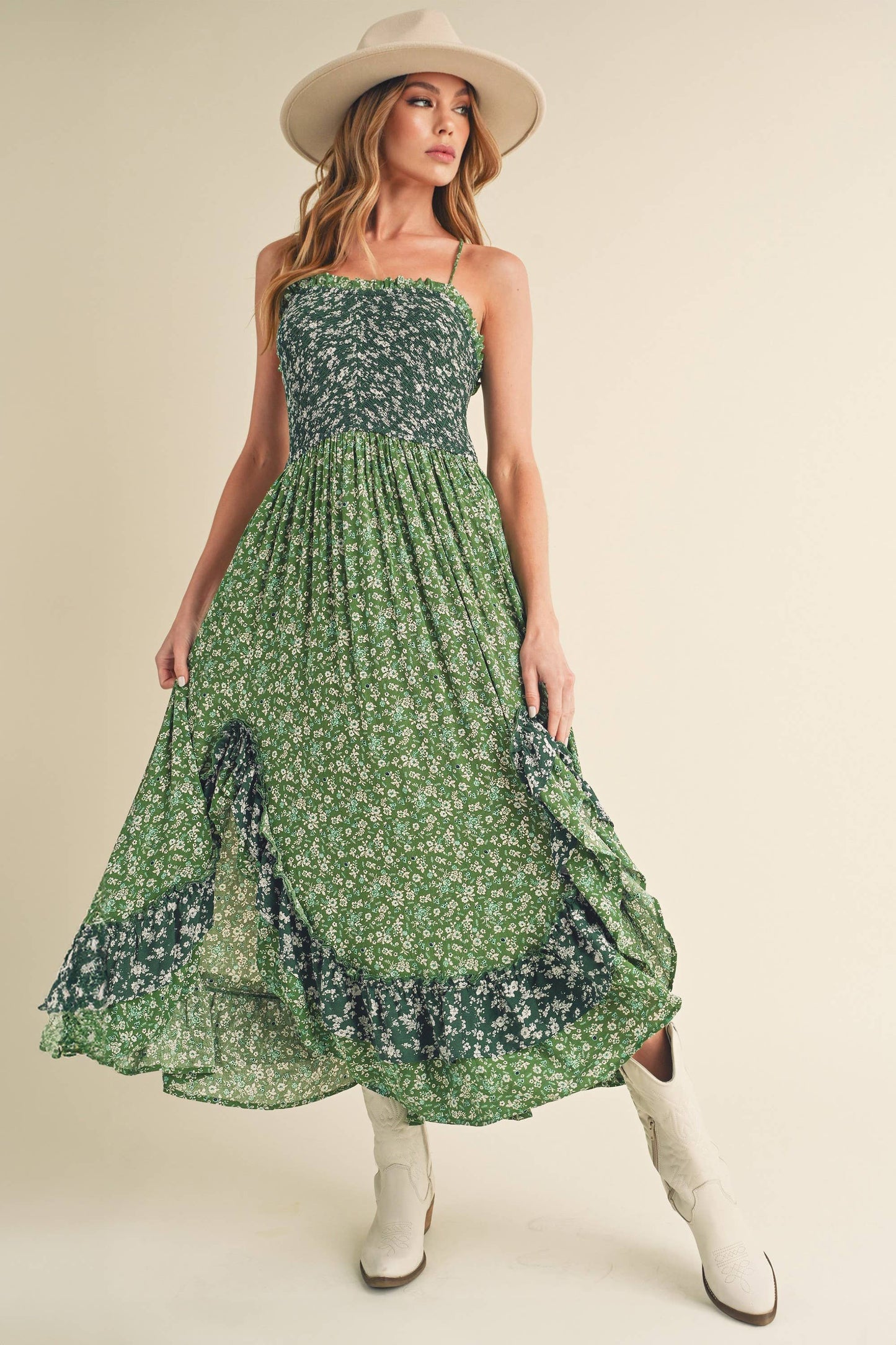 Deeane Ruffle Dress