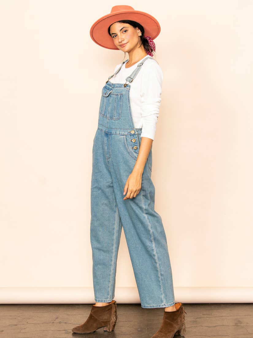 Darla’s Denim Overalls