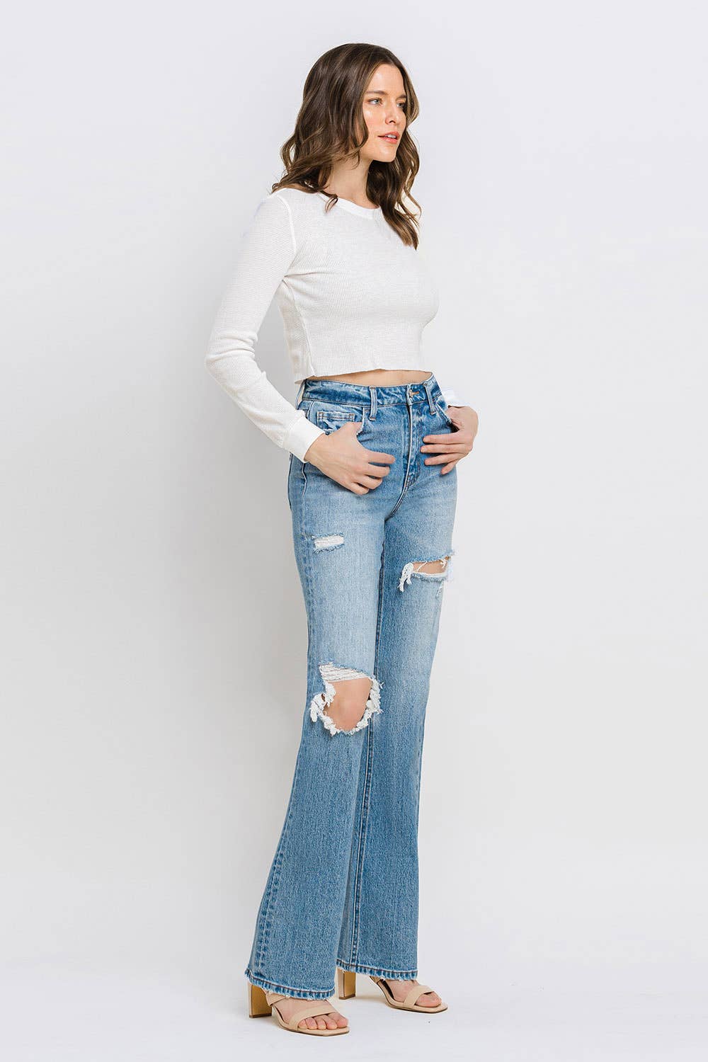 Leona High Rise Denim