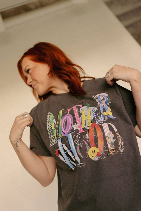 Retro Motherhood Graphic Tee
