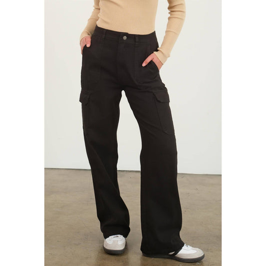 High Waist Cargo Pants