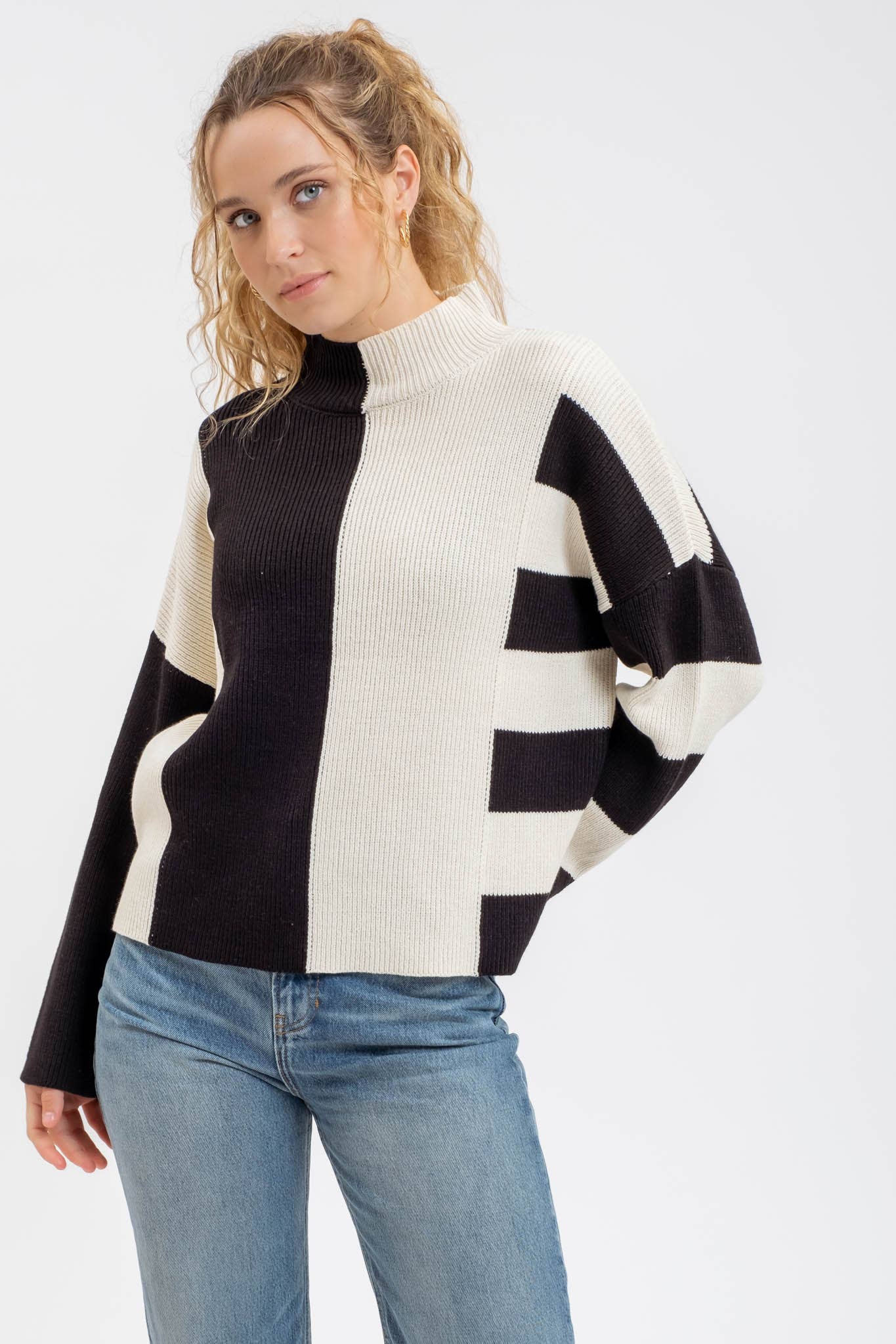 Blake Colorblock Sweater