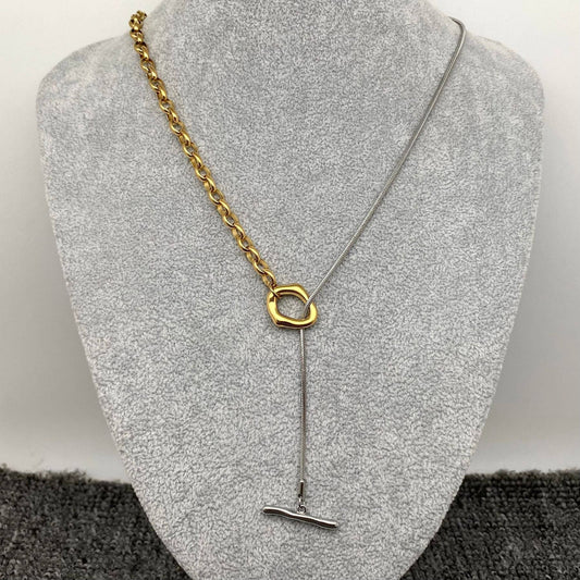 Buckle Lariat Chain
