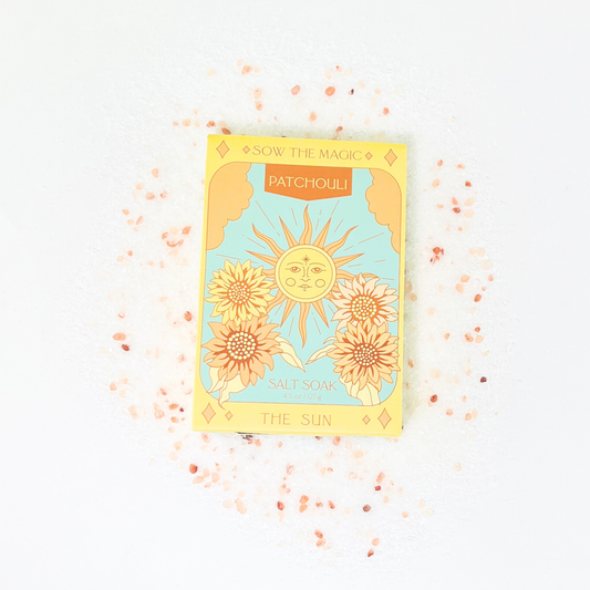 The Sun Salt Soak in Patchouli
