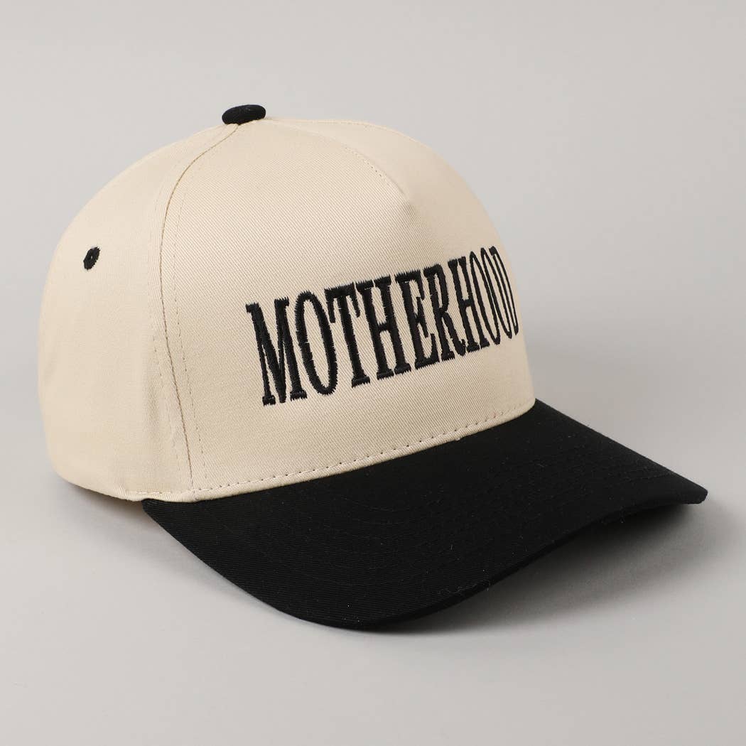 Motherhood Embroidered Trucker Hat