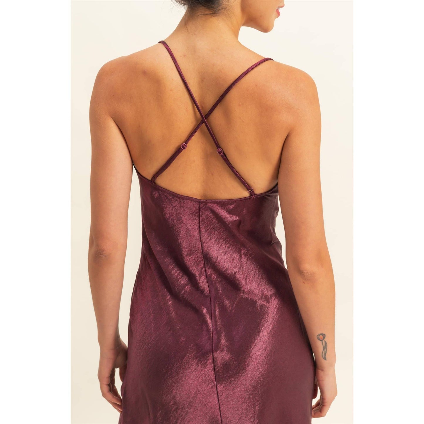 Crazy In Love Satin Dress
