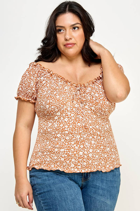 Winnie Floral Top