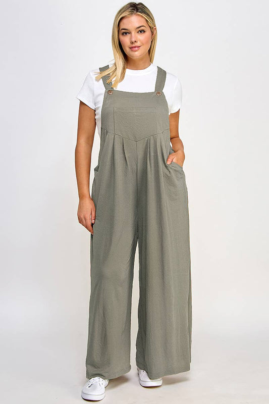 Green Plus Size Jumpsuit